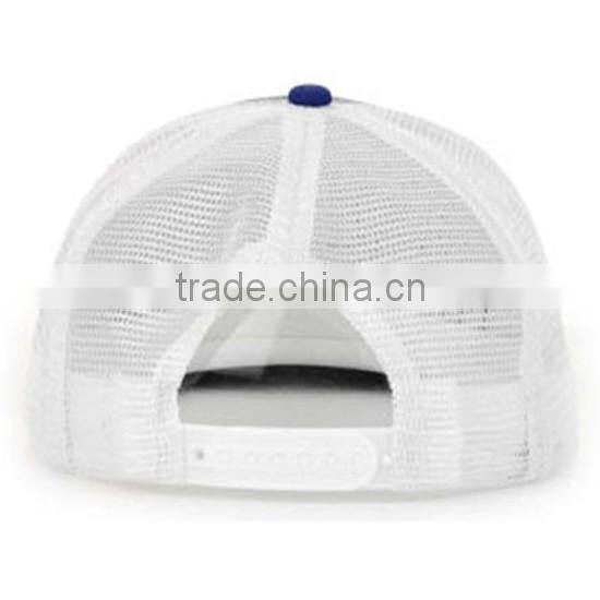 5 Panels Embroidered Patch Flat Brim Trucker cap / hat