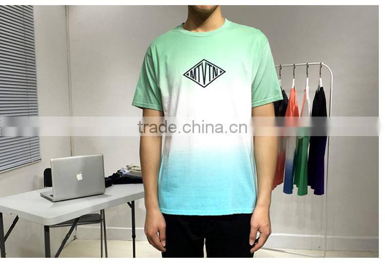 Men Dip Dye T-shirt ,tie dye T-shirt,