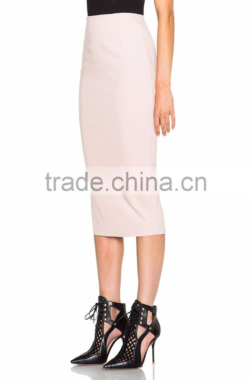 latest model fitted slit long pencil skirt for women