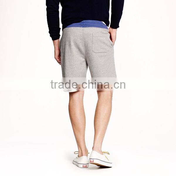 men's french terry sweat pants in grey