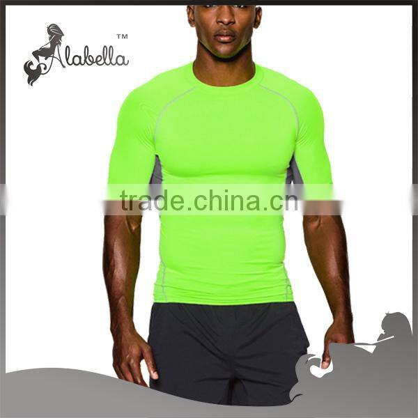 Cust-made sports functional compression wear Performance breathable quick dry compression shirt