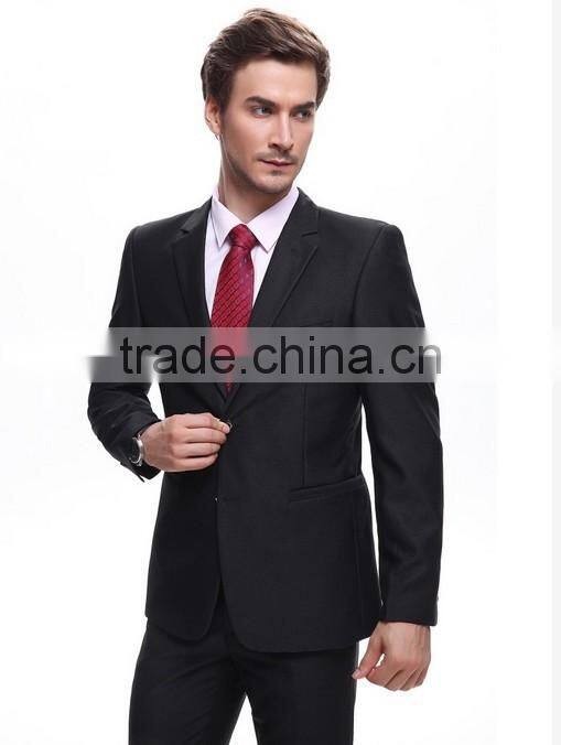 new black men's coat pant designs wedding suit