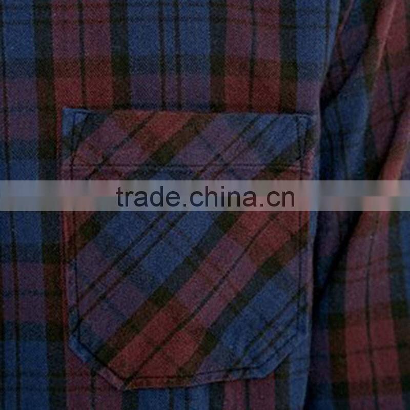 100% polyester dry fit custom design pattern men shirt checked mens linen shirts