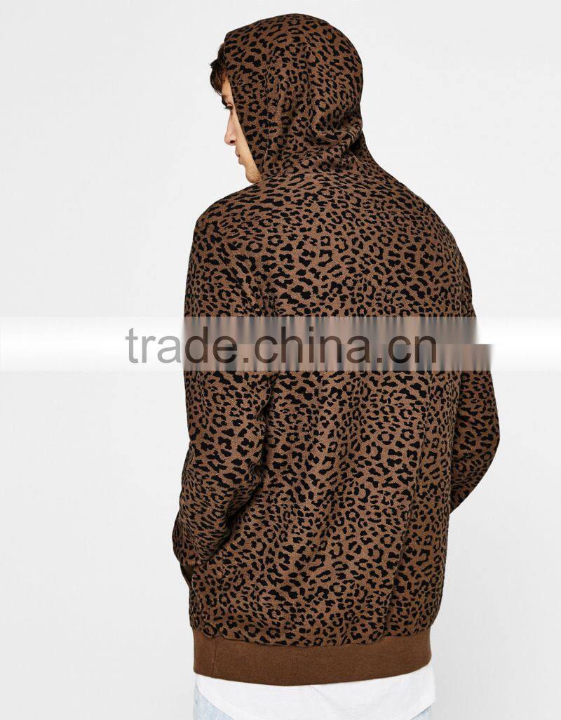 Long Men Sweatshirt With Hood And Printed Slogan Mens Pullover Clothing Custom Manufacturer 95% Cotton 5% Elastane Winter Warmth