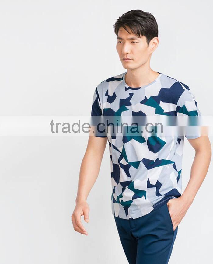 Hot selling men all over printed t shirt printing for sale