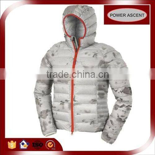 2015 New Designer Unisex Two-Ways Zipper Goose Down Jacket