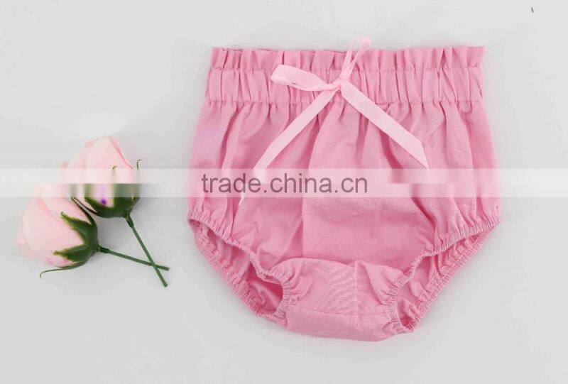 White baby cotton underwear diaper cover baby girl panties with lace