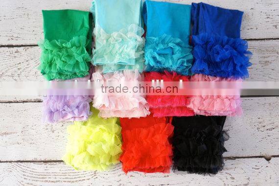 Boutique baby clothes kids soft cotton ruffle shorts baby girl short hot pants