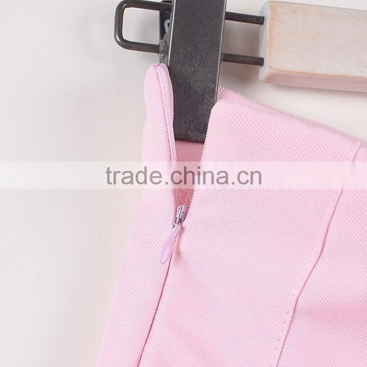 china latest A-line pleated skirt dress,oem customize casual women umbrella skirt