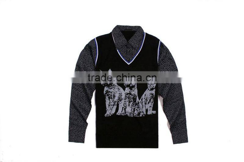 Mens Casual Knitted Animal Sweater Buy Quality Sweater