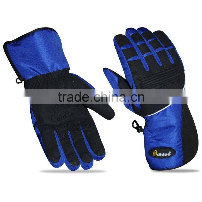 Analine leather Men's Motorbike safety Gloves