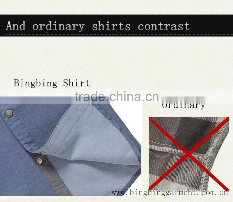 2015 NINGBO latest fashionable mens shirt