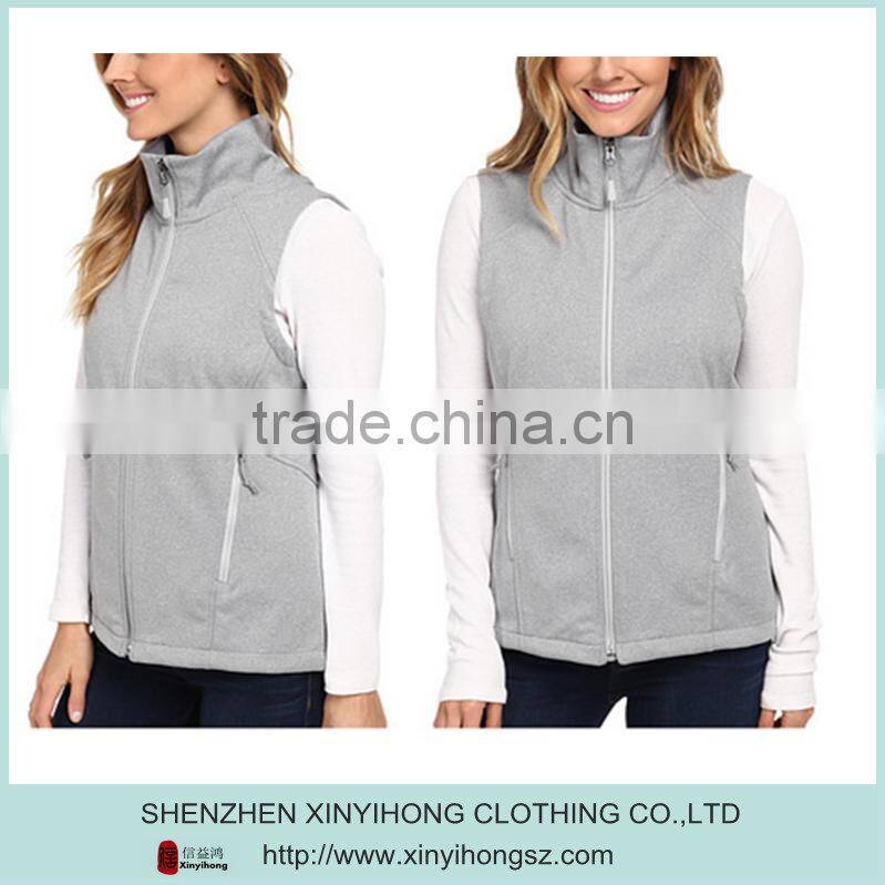 breathability ventilation 100% polyester customize womens gym Vest