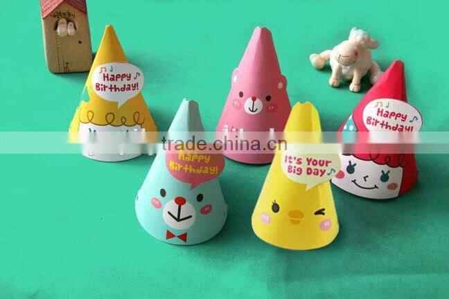 factory wholesale sale Korea lovely style paper party hat