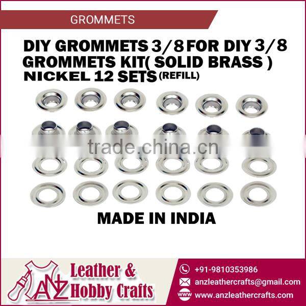12 Piece Leather Craft Grommets for Wholesle