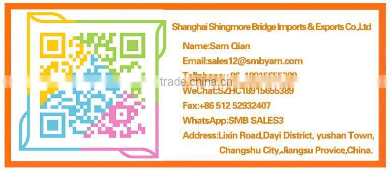 China knitting yarn factory hot wholesale eco-friendly quality soft ribbon yarn for hand knitting