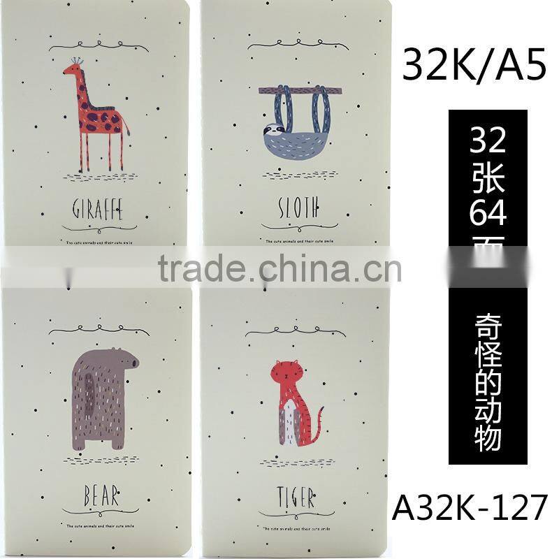 Hot Sale Cartoon notebook sewing exercise notebook for students