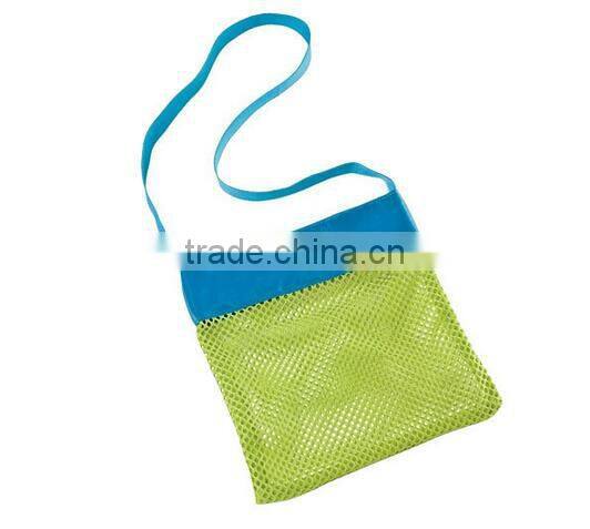 Children's beach toys quick collection bag sands away net bag beach treasures bag for kids