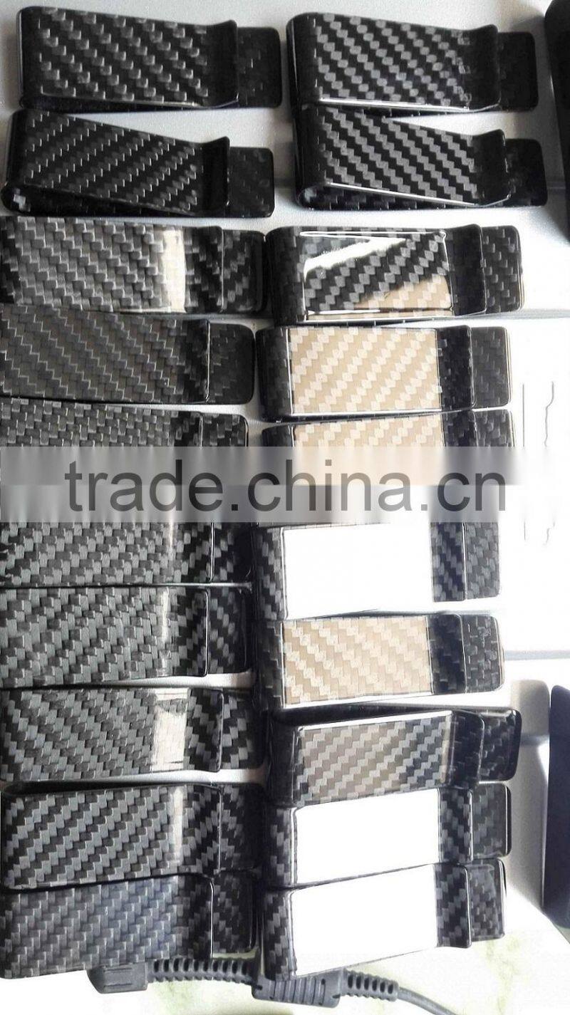small carbon fiber money clip