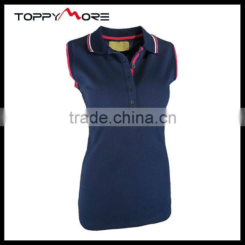 T056-3543R OEM Red Cotton Polo Shirts In China New Design Polo T Shirt