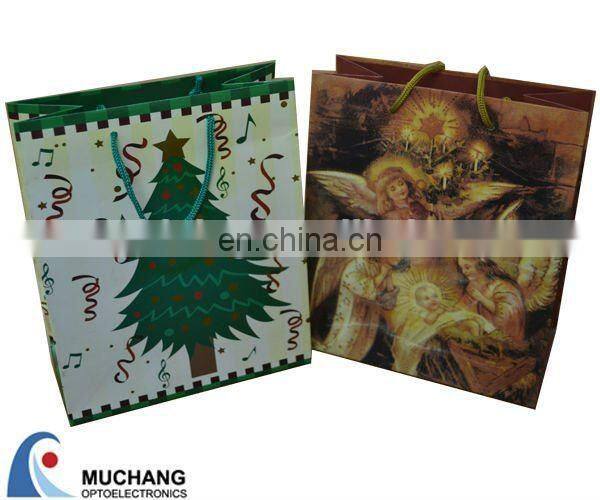 2017 Hot popular cheap paper shopping bags color