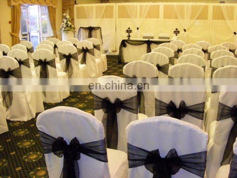 Beautiful Custom Made Banquet Flower Chair Sash