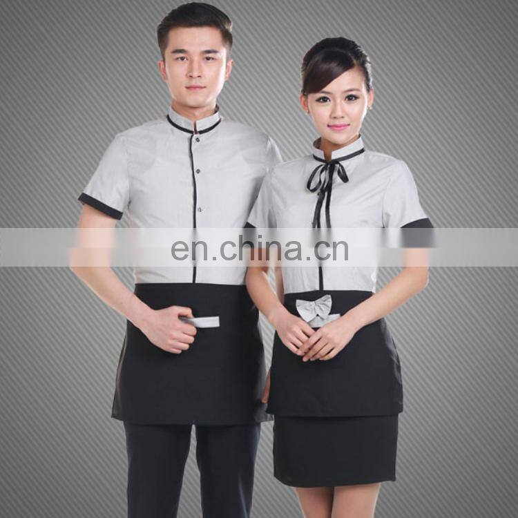 The Best Quality Waiter And Waitress Uniform Design, Restaurant Uniform Trade Assurance Supplier