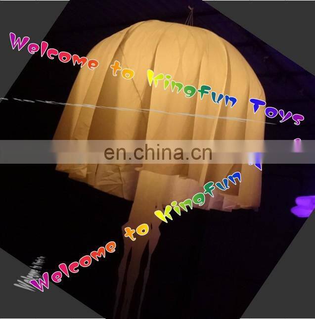 1.5M inflatable jellyfish with LED lights
