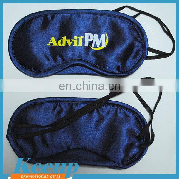 Promotional Custom made China cheap satin sleep eye mask