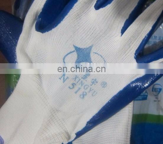 latex glove printed logo brand printing machine