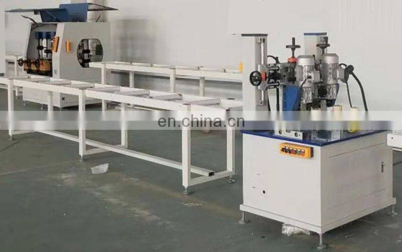 Excellent knurling machine and strip feeder for aluminum window and door