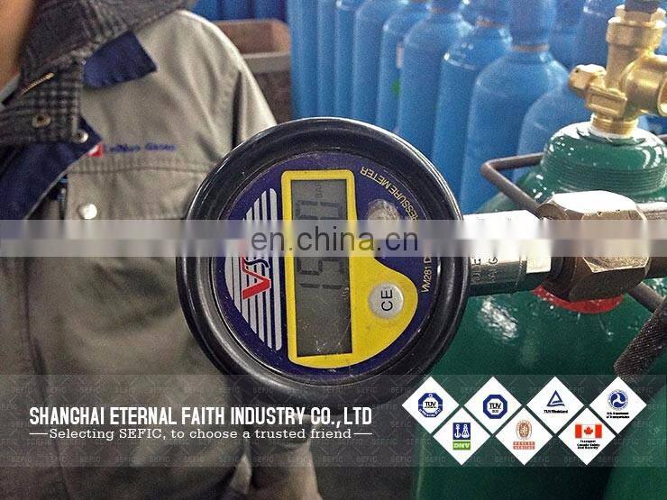 For saudi arabia market argon gas cylinder price with valve