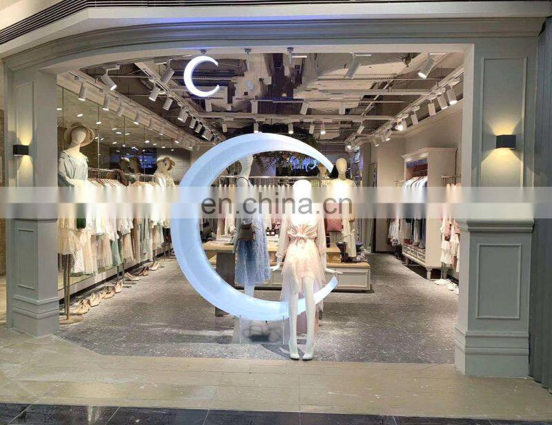 Jewelry Clothes Shops Promotion Decoration 3D Printing Electroplate Heart Ball Models for Big Plaza Holiday Party