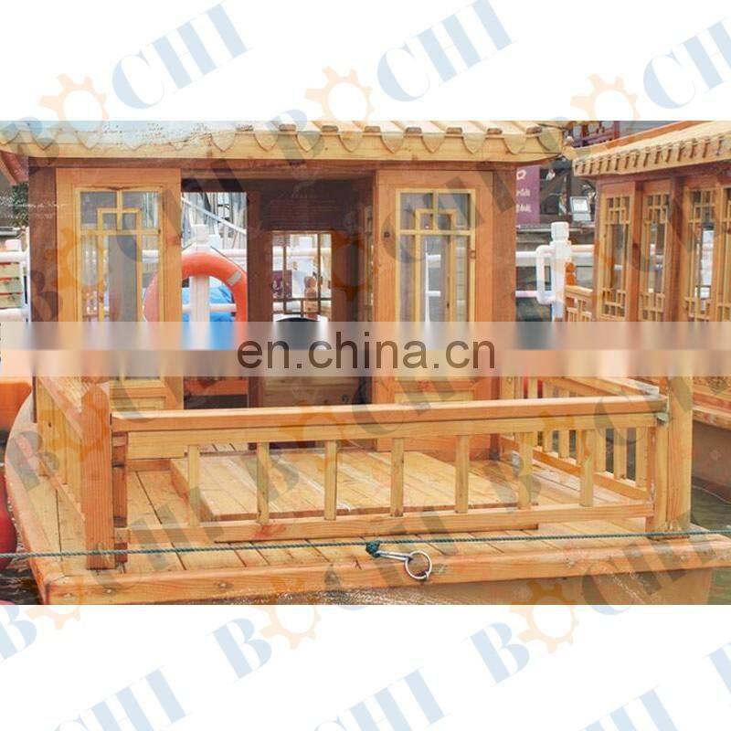 FRP electric sightseeing dining boat