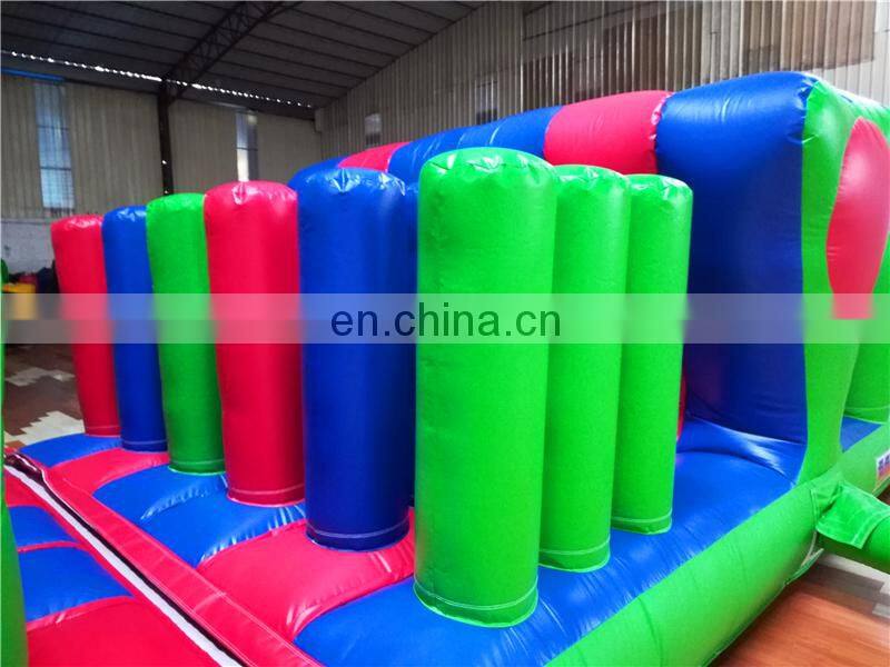 Children Outdoor inflatable assault course party for sale
