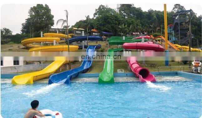 Professional Manufacturer for Smooth Fiberglass Skin Raft Screw Water Slide Swimming Pool Slide