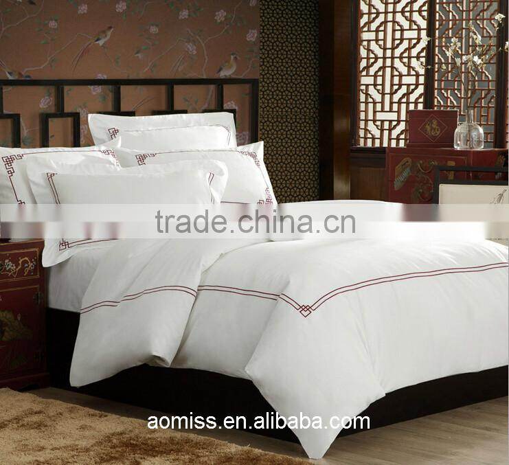 100% cotton white cotton embroidered duvet cover hotel towels and bed linen