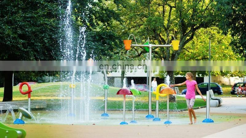 stainless steel SPLASHPAD aquatic play adventure