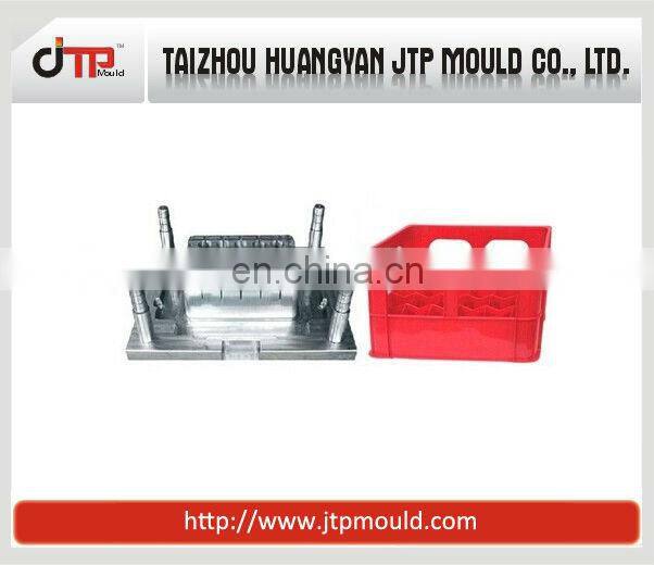 Huangyan high polished mesh crate mould plastic injection mould