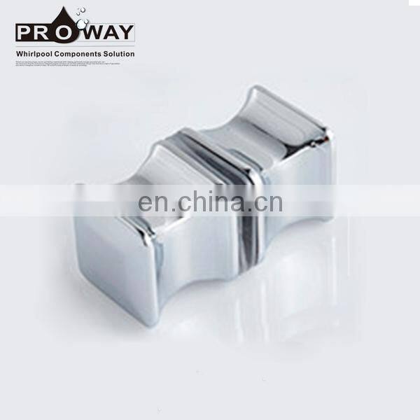 Foot Controlled Pop Up Bounce Zinc Alloy Round Bathroom Shower Drain