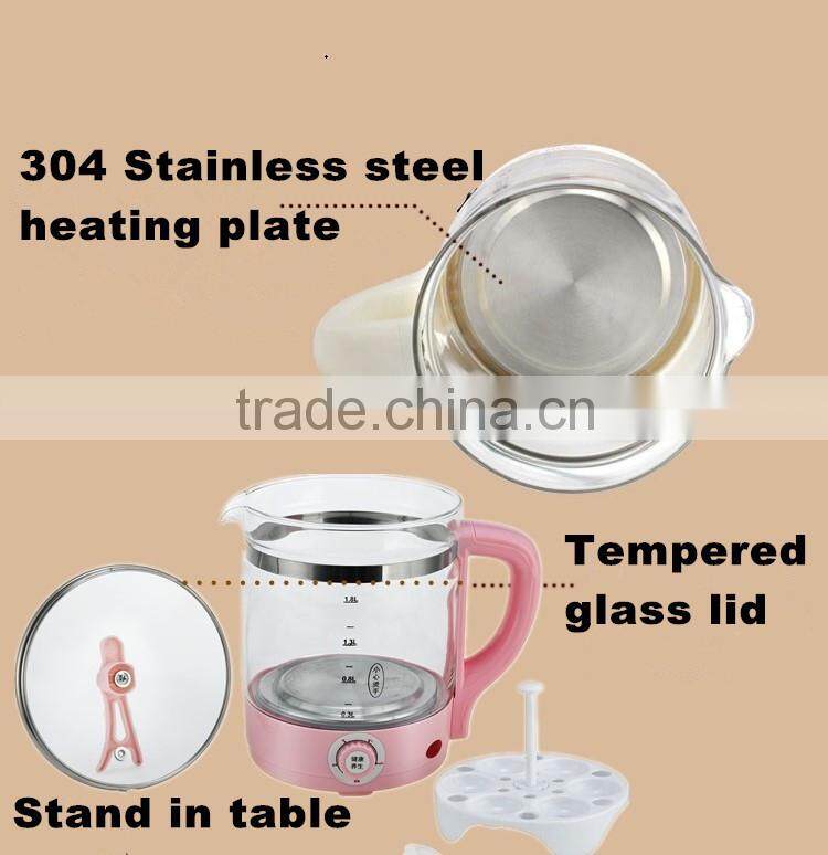High borosilicate glass electric health pot