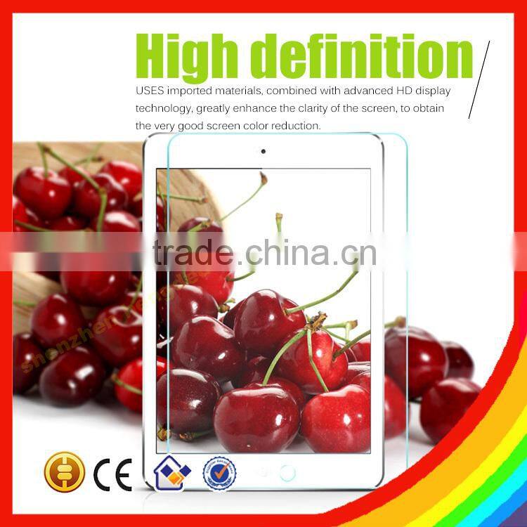 For ipad air tempered glass,tempered glass screen protector for ipad air