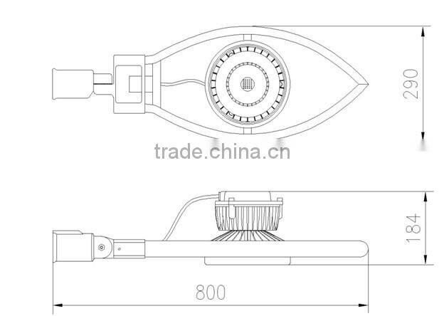 working hours 8- 12 hours DC12V/24V solar power green power led street light