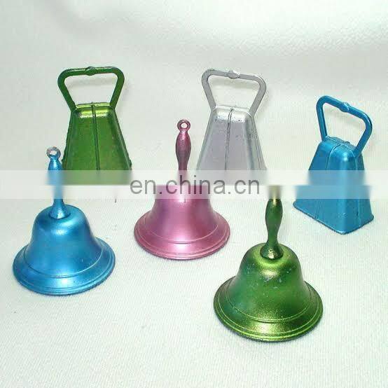 metal white christmas bell