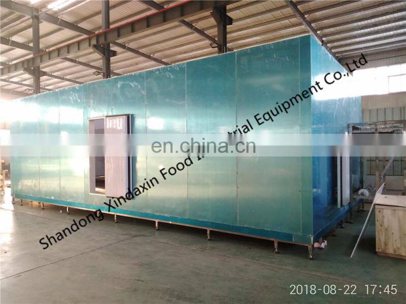 IQF prevent adhesion fluidized fruit and vegetable quick freezer machine