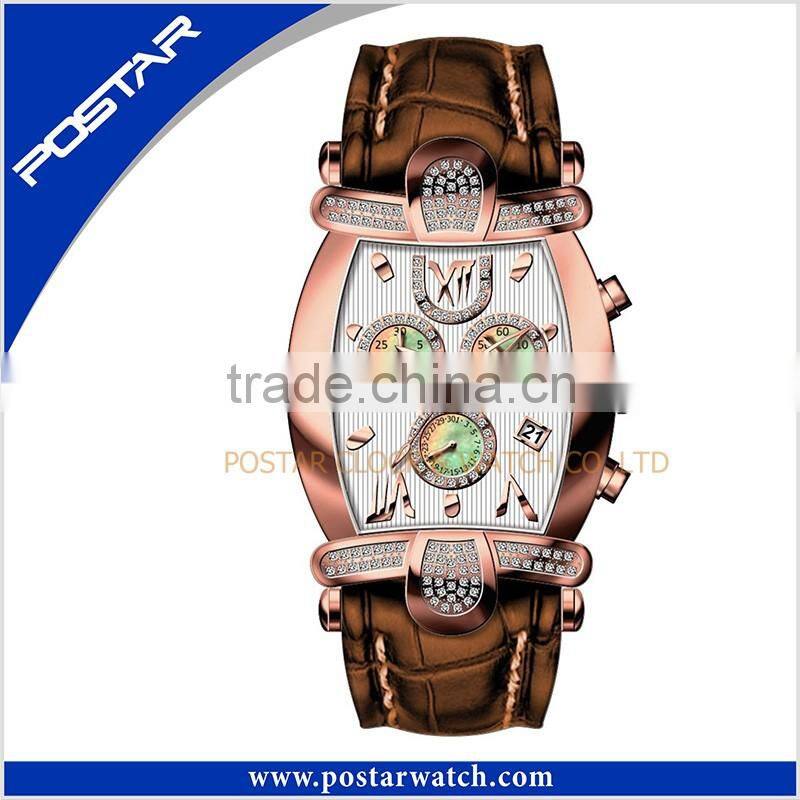 2016 New Products Branded Watches Fashion Jewelry Watch With Date