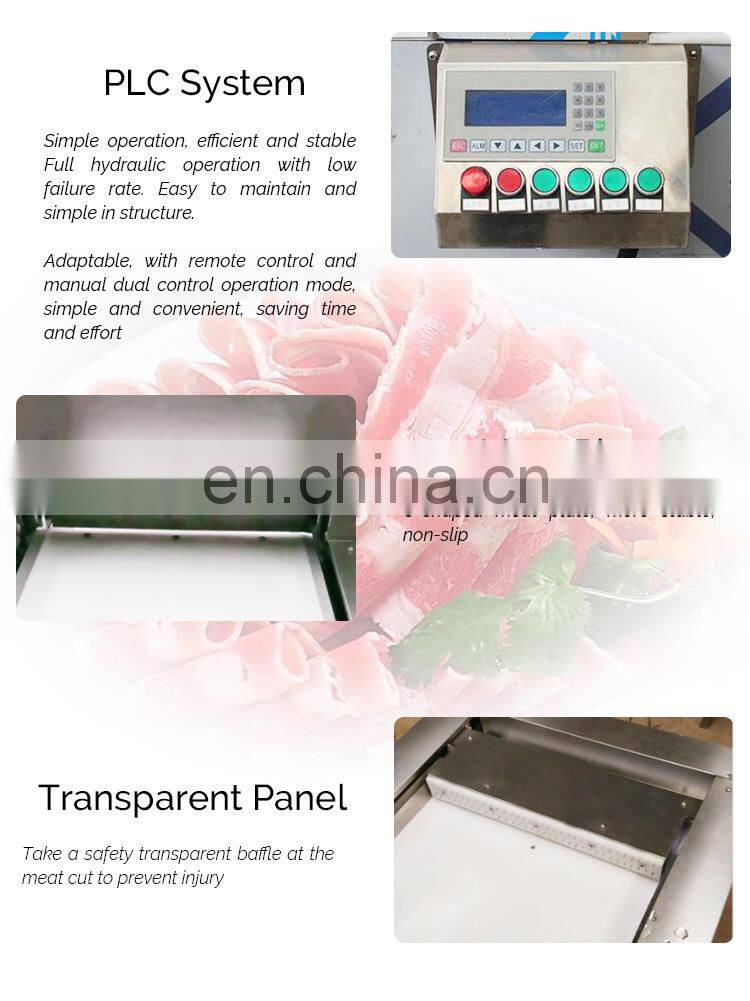 automatic electric frozen meat slicer machine meat cutting machine cheese slicer slicing machine