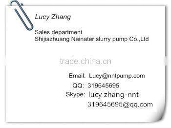 Coal Concentration Centrifugal Slurry Pump