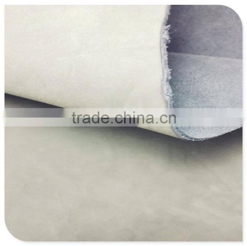 Bag genuine cow nubuck leather for making man bags