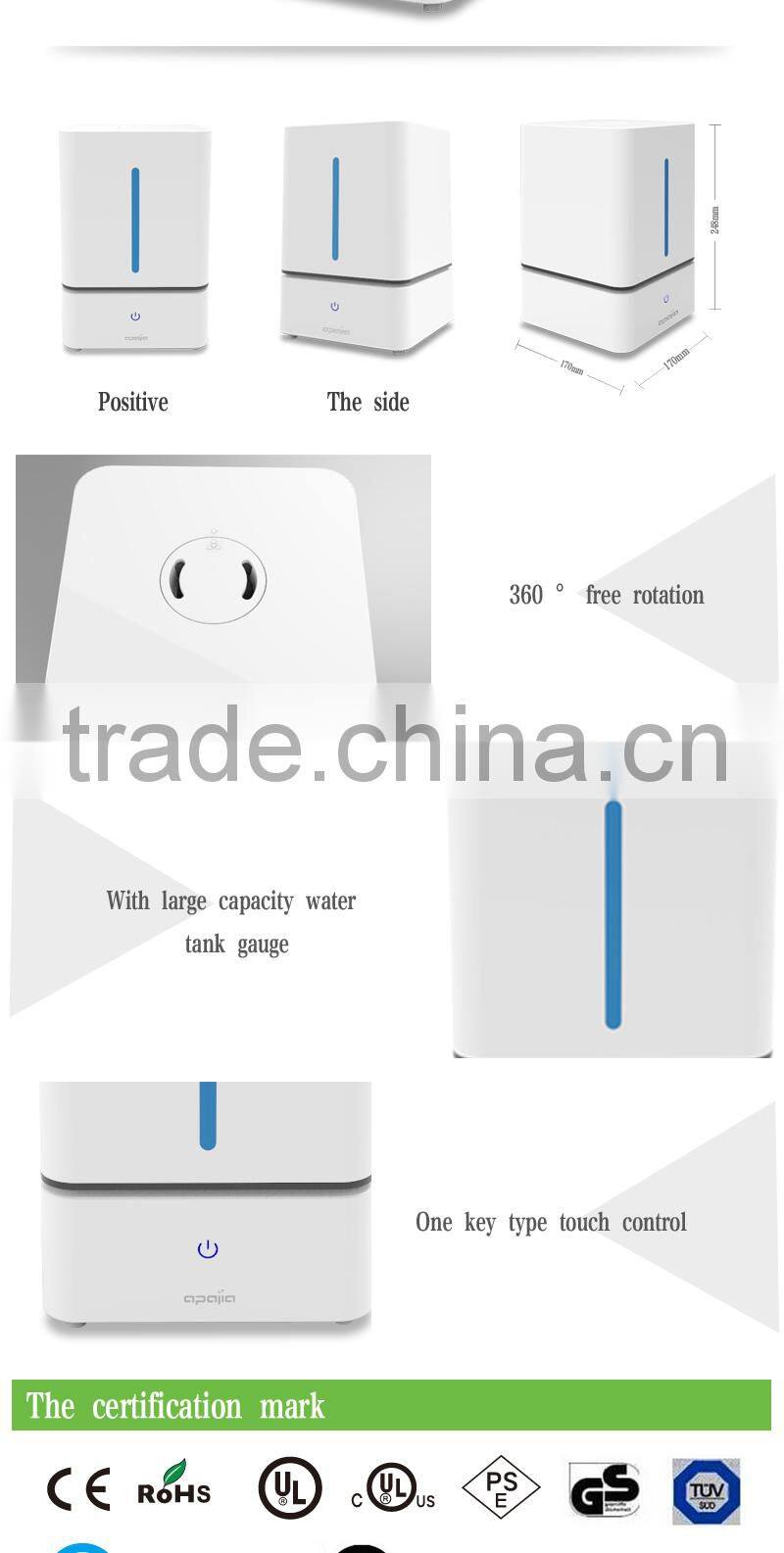 automatic fragrance sprayer humidifier 2015 rechargeable aroma diffuser